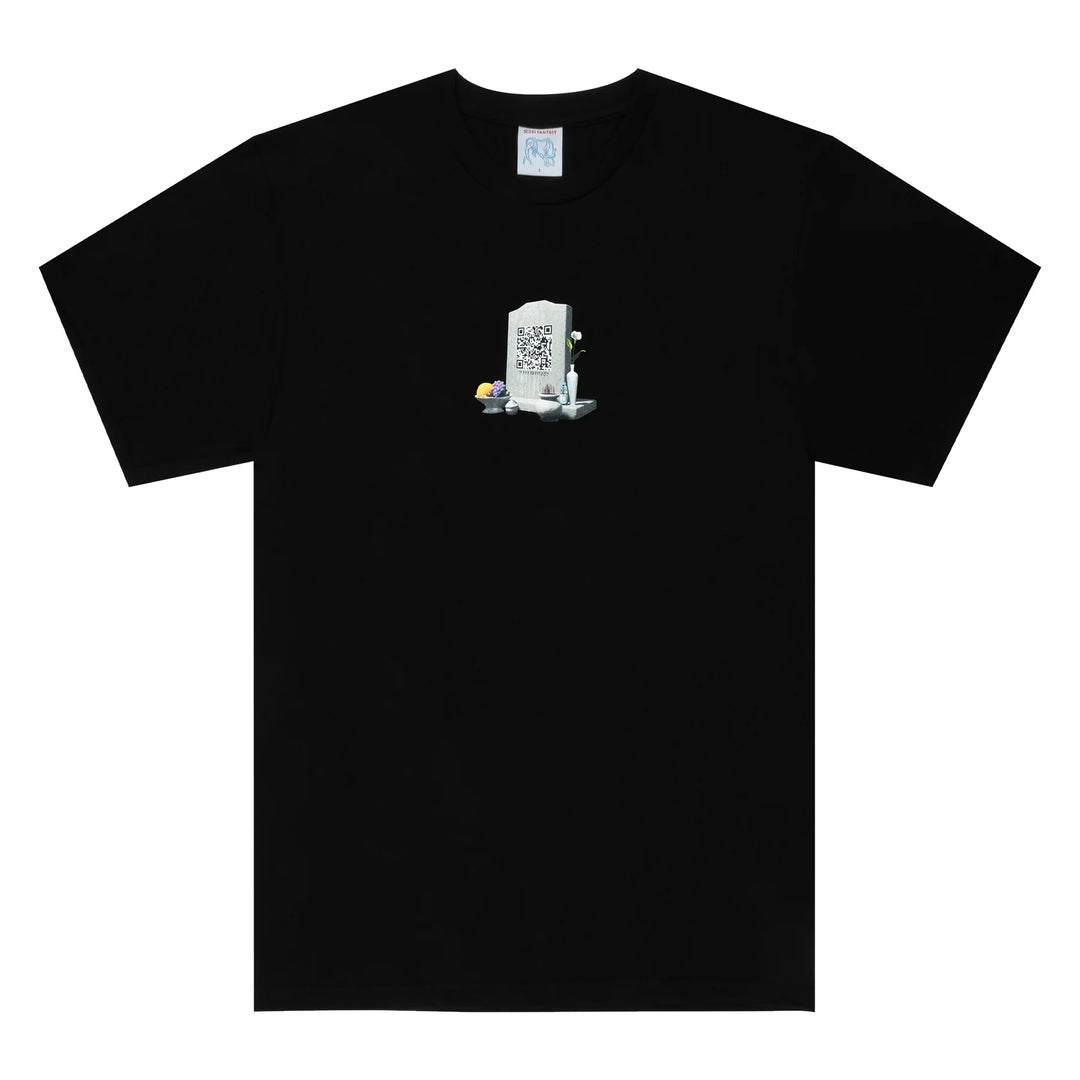 SCI-FI FANTASY - TOMB STONE TEE - BLK