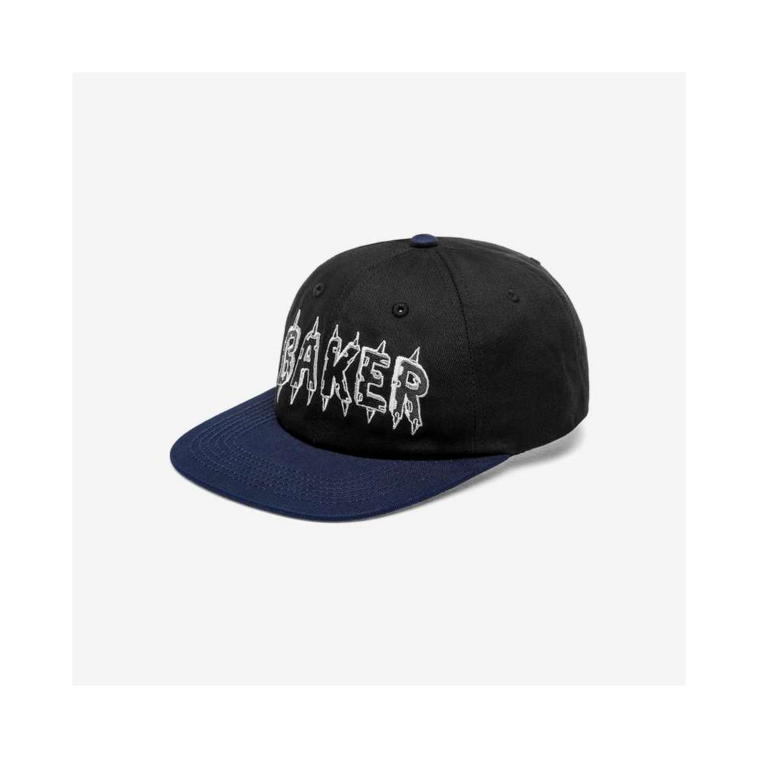 BAKER - SPIKE SNAPBACK - BLACK/NAVY