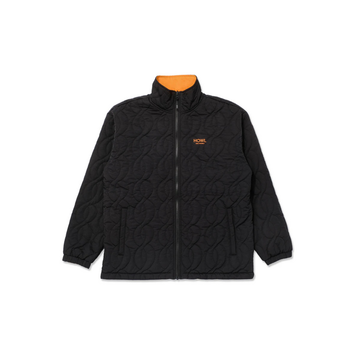HOWL - 2024/25 REVERSIBLE COACHES JACKET BLK/PCH