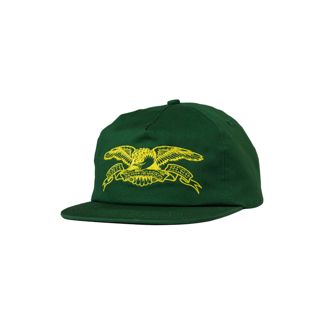 ANTIHERO - EAGLE SNAPBACK - GREEN/YELLOW