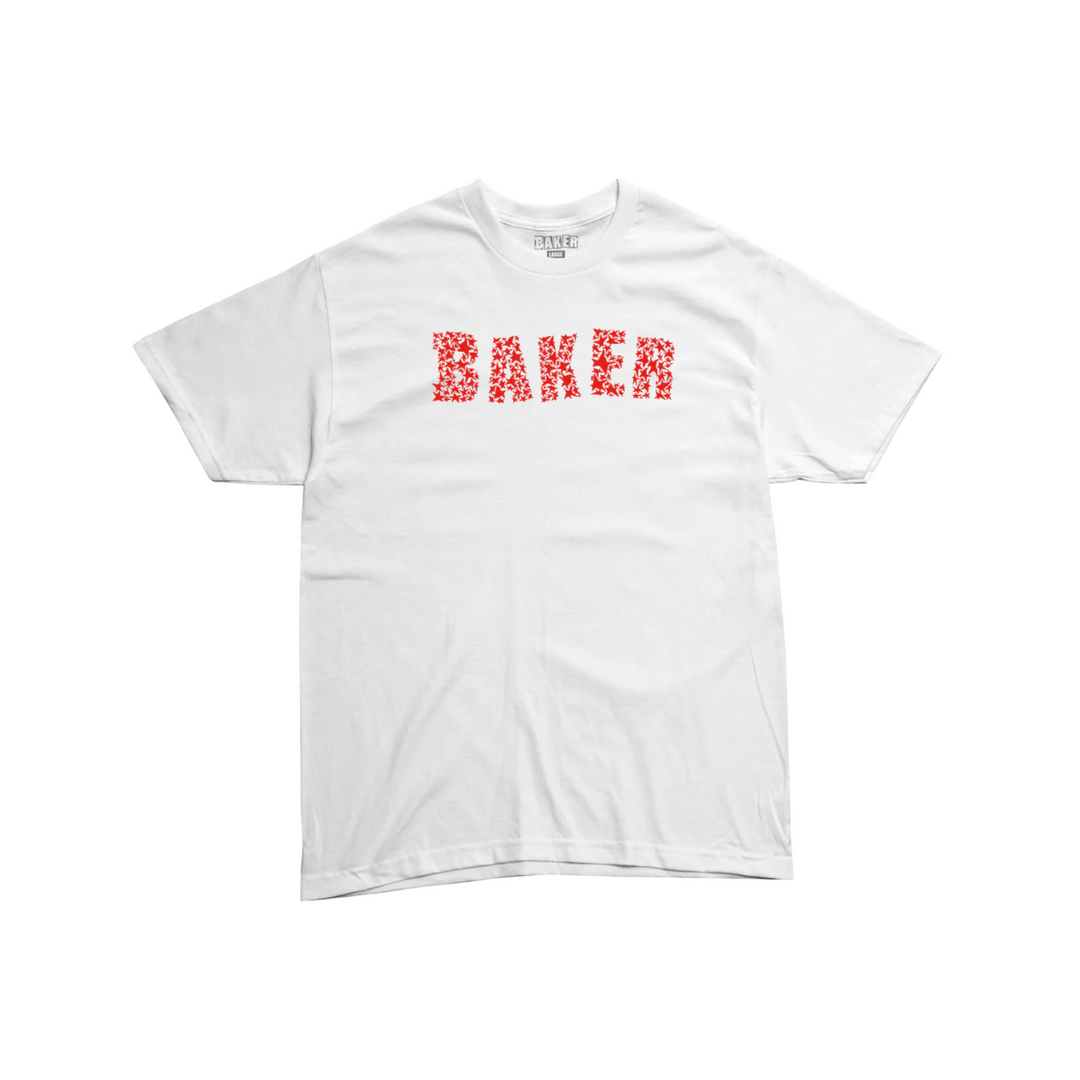 BAKER - GET LOST TEE - WHT/RED