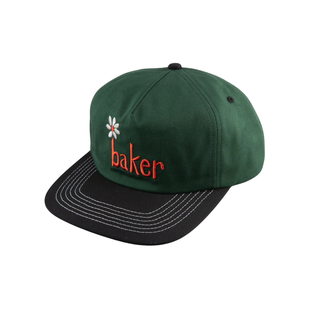 BAKER - DAISY GREEN/BLK SNAPBACK