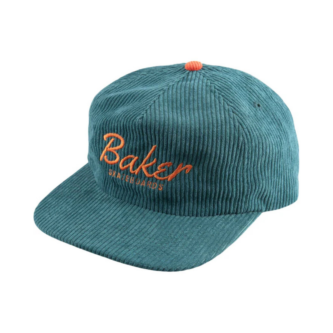 BAKER - DOLPHIN GREEN CORD SNAPBACK