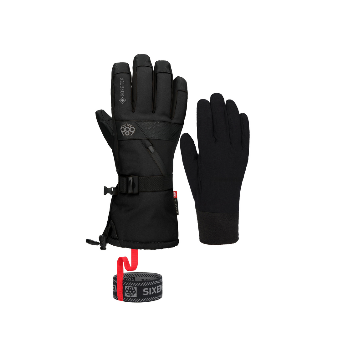 686 - MENS GORE-TEX SMARTY GAUNTLET GLOVE BLACK - 25/26