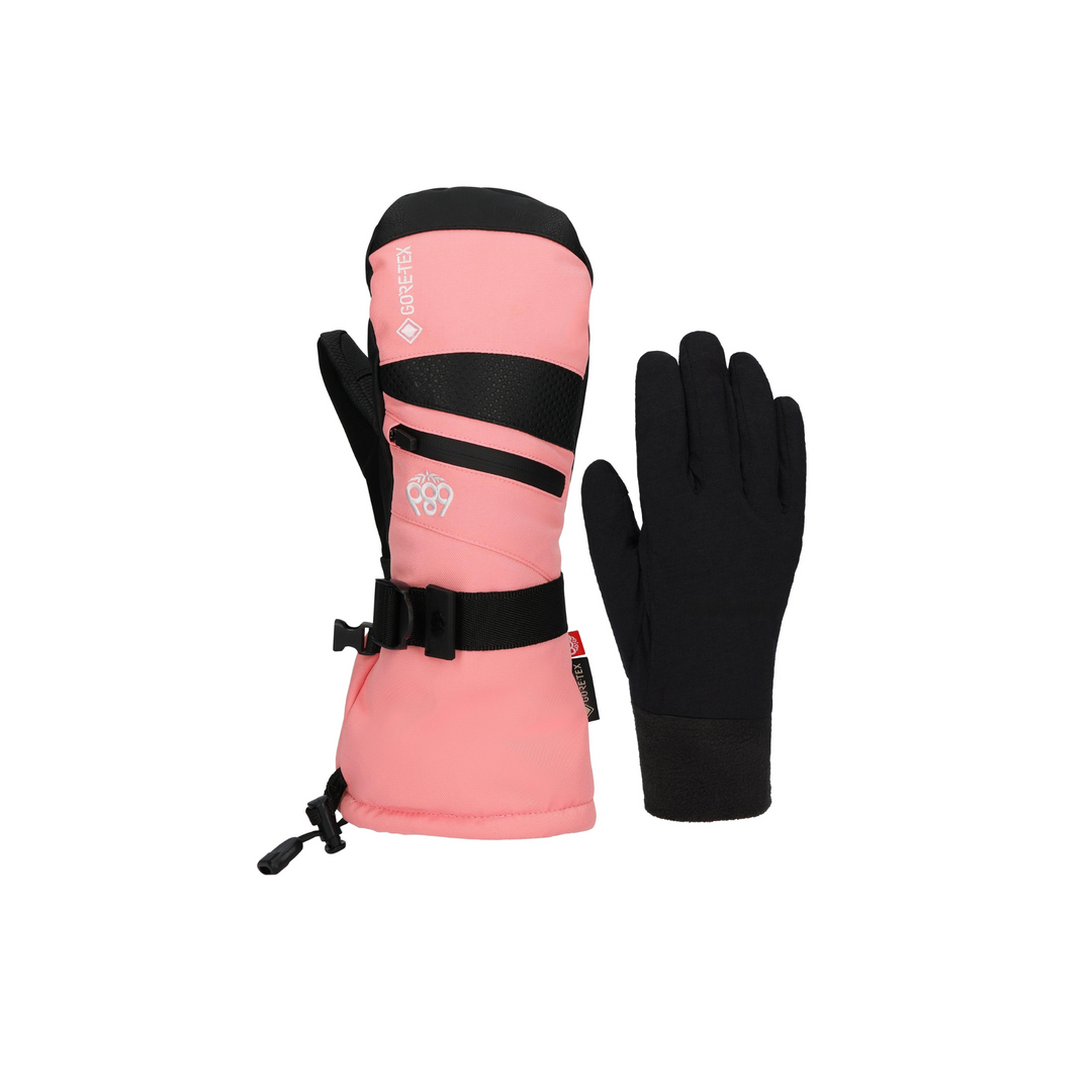 686 - WOMENS GORE-TEX SMARTY GAUNTLET MITT GERANIUM PINK - 25/26