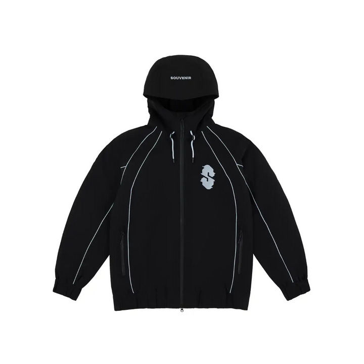 SOUVENIR - INSULATED TRACK JACKET BLACK