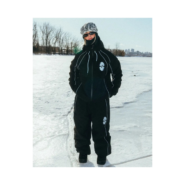 SOUVENIR - INSULATED TRACK JACKET BLACK