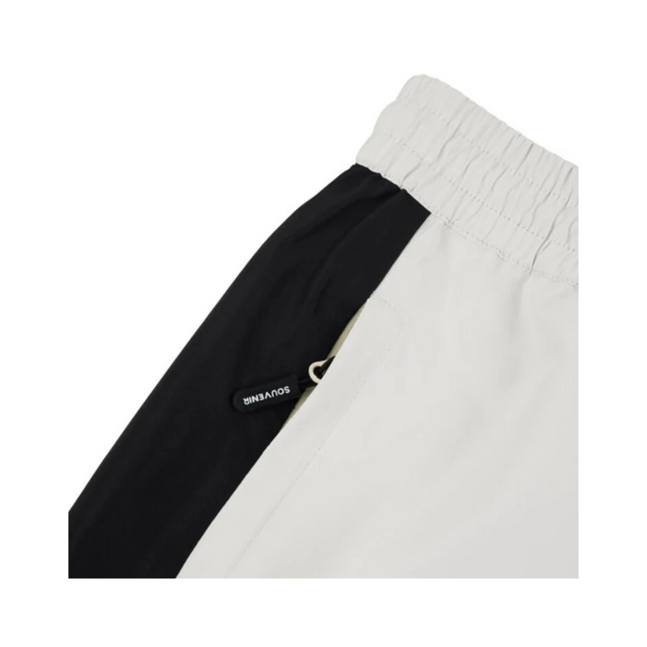 SOUVENIR - 2.5 PLY RECESSION PANT MARSHMELLOW/BLACK
