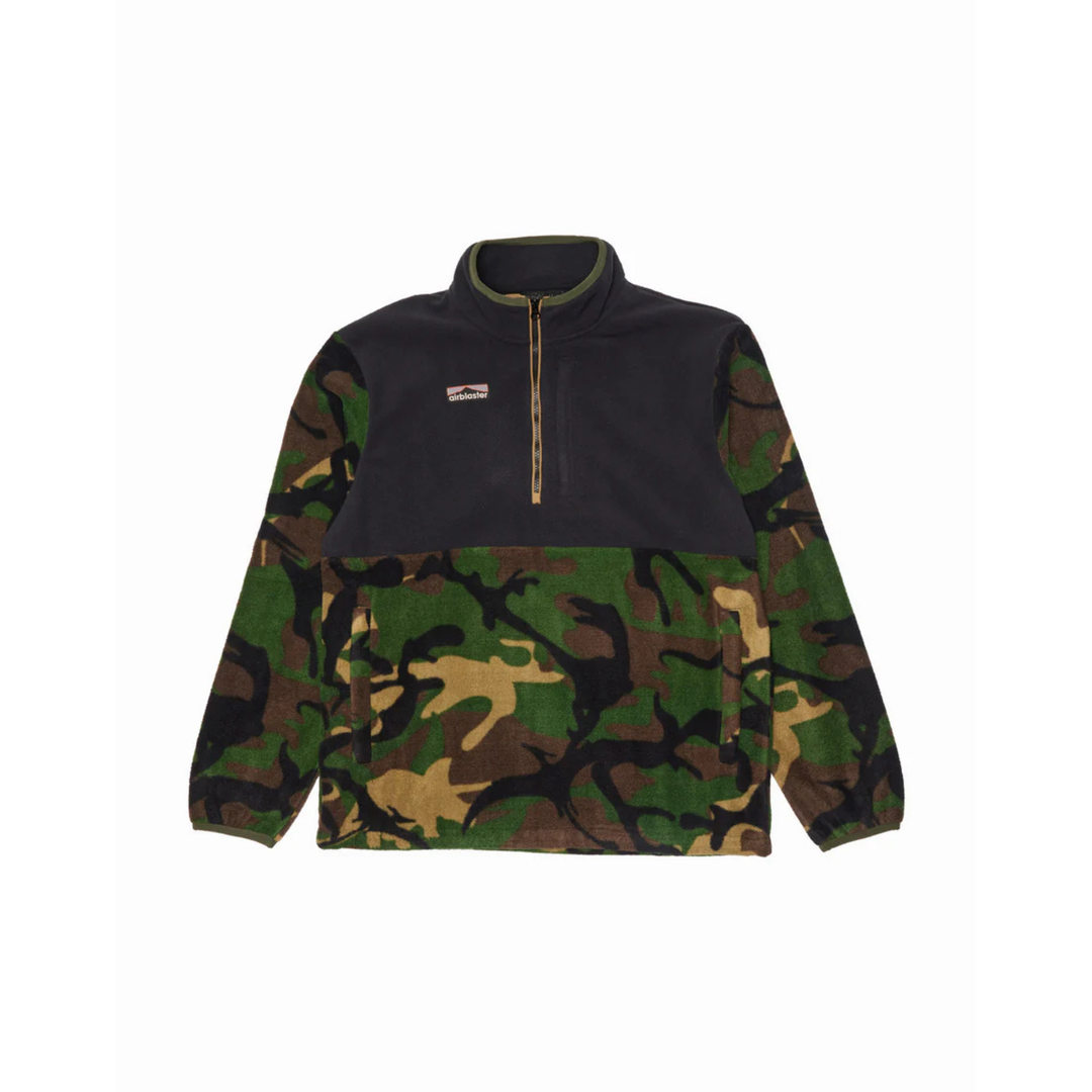 AIRBLASTER - FLEECE HALF ZIP - DINOFLAGE -