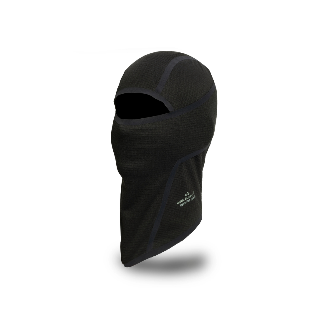 HOWL - TAPED FACEMASK - BLACK -