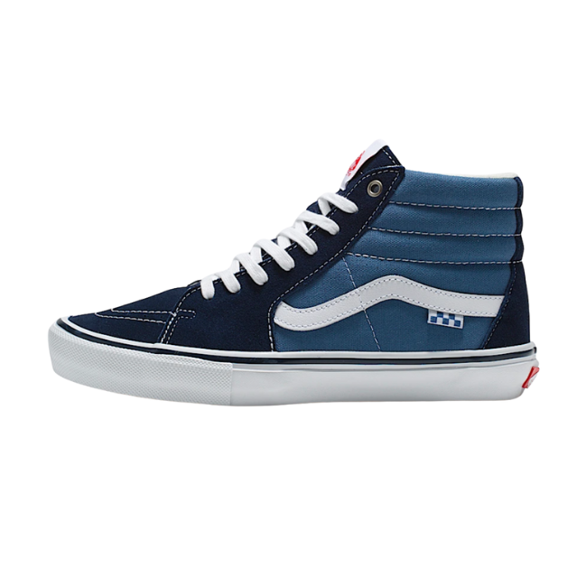 Navy Vans High Tops Vans Skate Authentic High Shoes (Navy