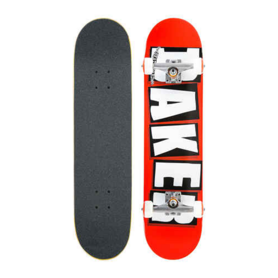 BAKER - BRAND LOGO COMPLETE - 7.75'' WHT