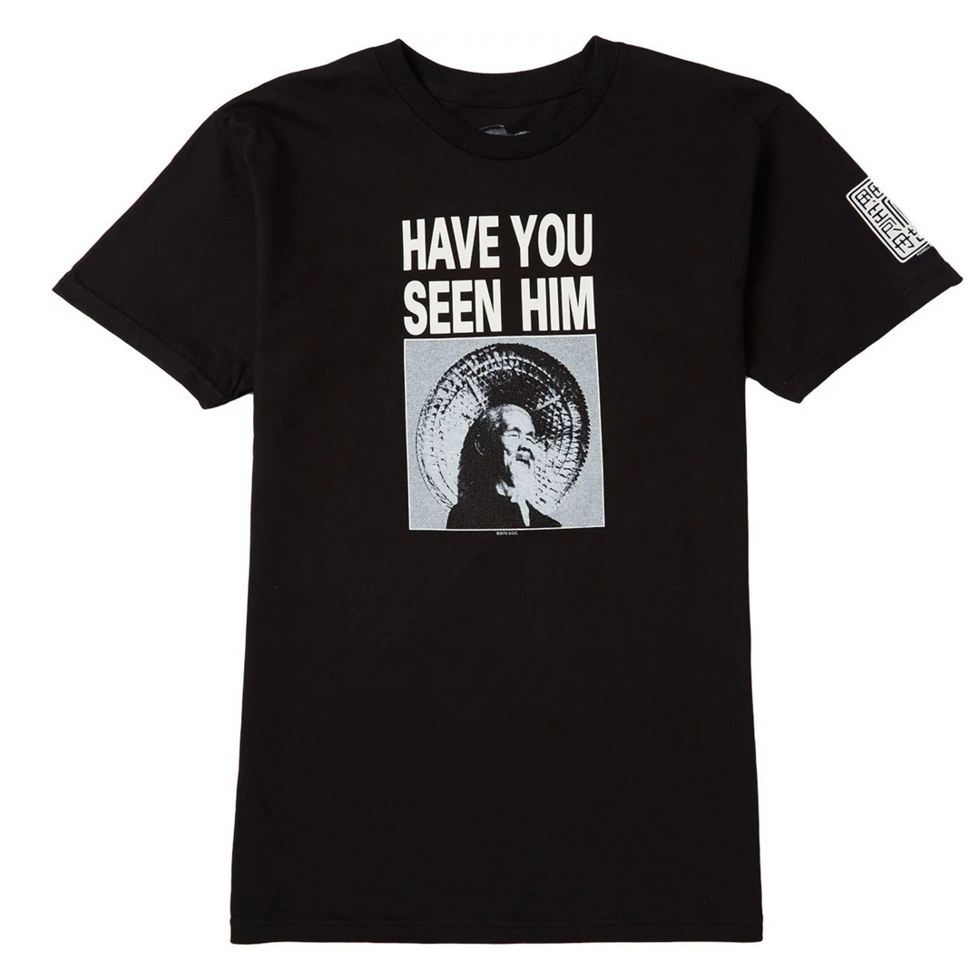 POWELL PERALTA - HAVE YOU SEEN HIM TEE - BLACK