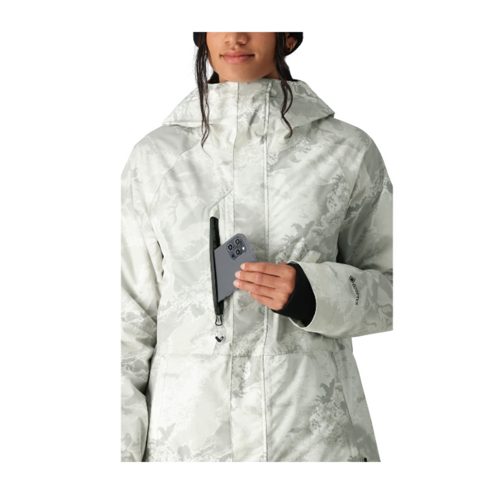 686 - WOMENS GORETEX WILLOW JACKET WHITE -