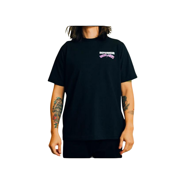 RAISED BY WOLVES - DEPANNEUR TEE - BLACK