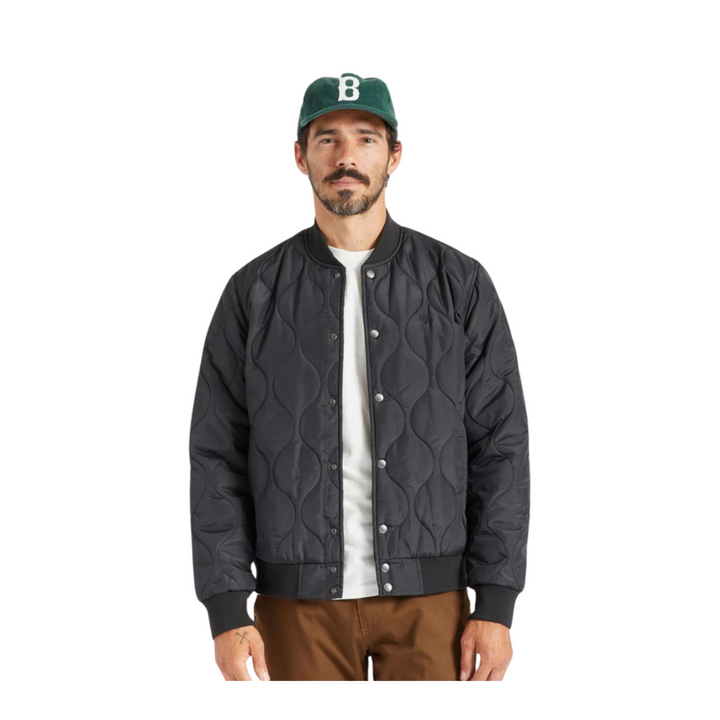 BRIXTON - DILLINGER QUILTED BOMBER JACKET
