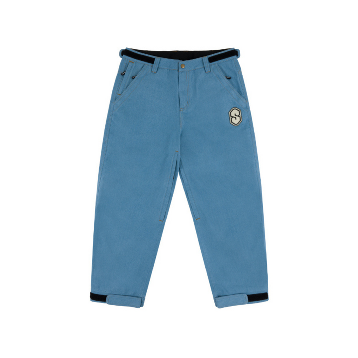 SOUVENIR - 3 PLY DENIM PANT FADED INDIGO