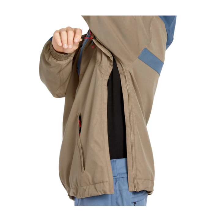 VOLCOM - LONGO 20K PULLOVER BRWN 24/25 -