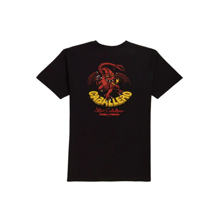 POWELL PERALTA - CAB DRAGON II TEE - BLK