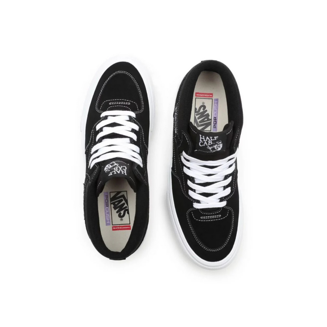 VANS - SKATE HALF CAB WHITE/BLACK