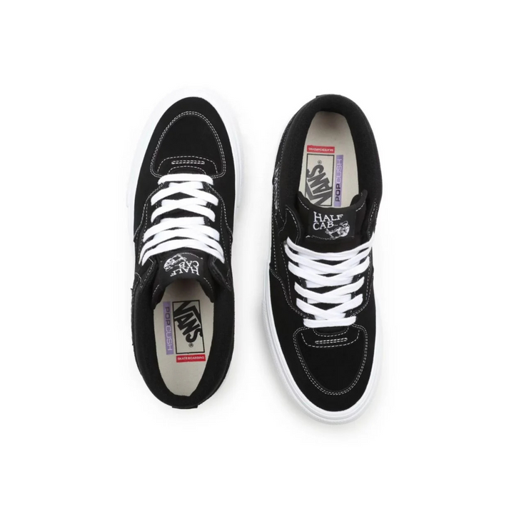 VANS - SKATE HALF CAB WHITE/BLACK