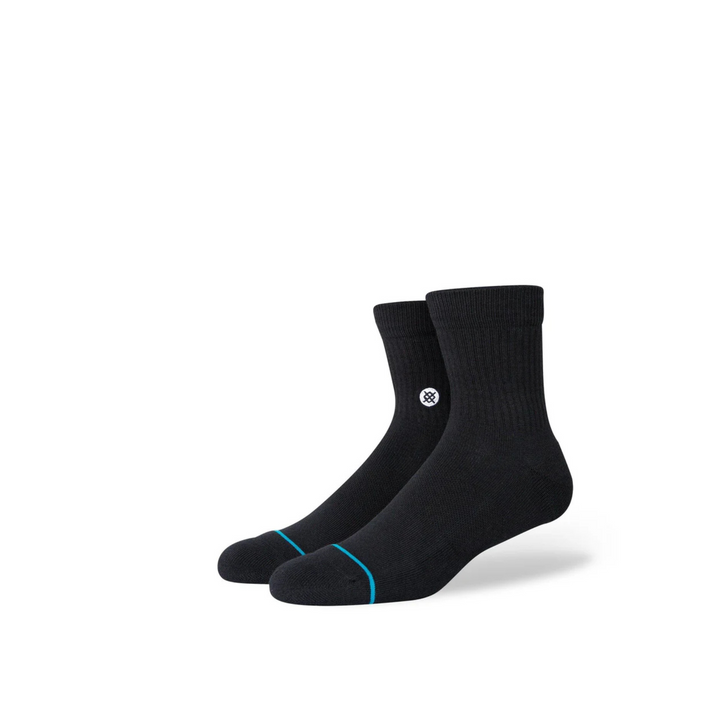 STANCE - STP ICON QUARTER 3PK - BLACK -