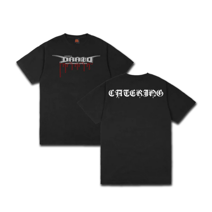SATANS DRANO - CATERING TEE BLK