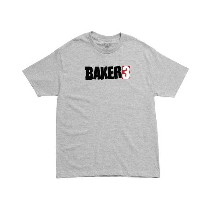 BAKER - BAKER 3 TEE SHIRT HEATHER GREY
