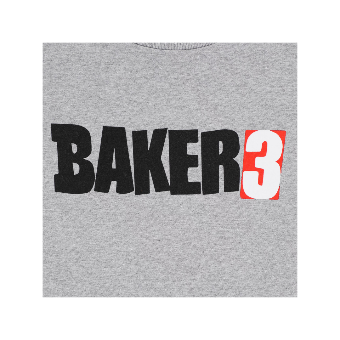 BAKER - BAKER 3 TEE SHIRT HEATHER GREY