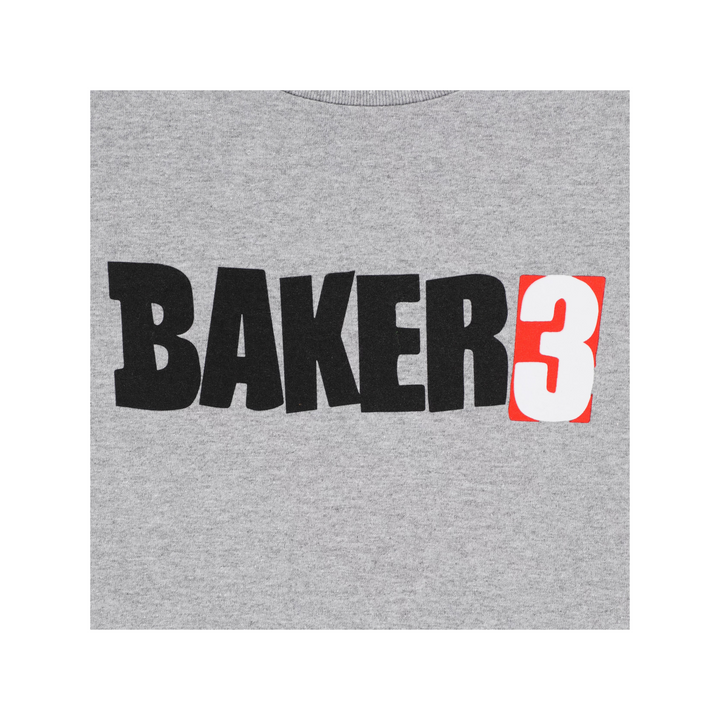 BAKER - BAKER 3 TEE SHIRT HEATHER GREY