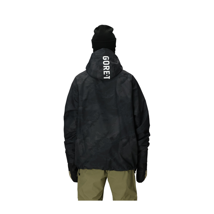 686 - MENS GORE-TEX FRAGMENT SHELL ANORAX BLACK HEMISPHERE - 25/26