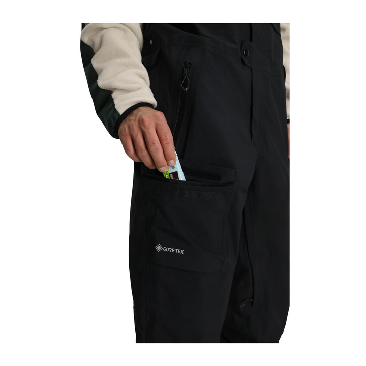 686 - MENS GORE-TEX DISPATCH SHELL BIB BLACK - 25/26