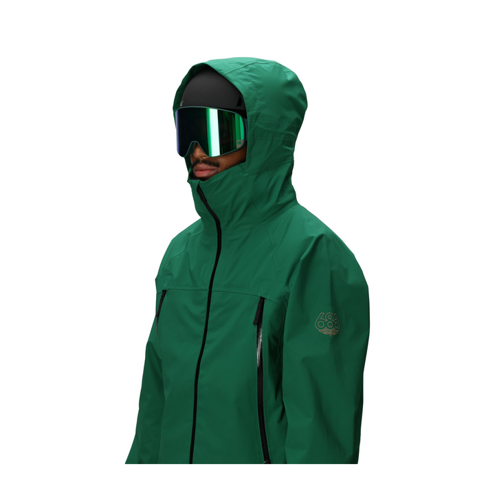 686 - MENS SMARTY 3 IN 1 RODEO 3L JACKET EMERALD GREEN - 25/26