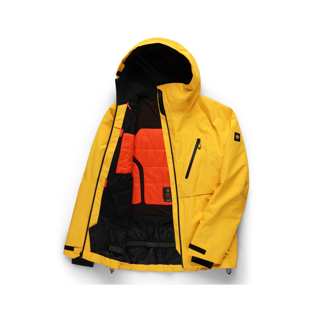 686 - MENS HYDRA THERMAGRAPH JACKET YELLOW GOLD - 25/26