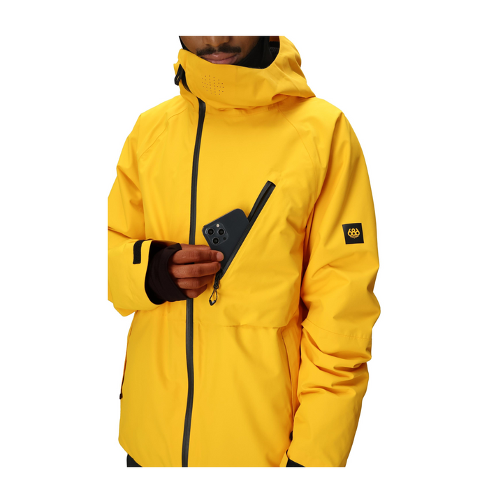 686 - MENS HYDRA THERMAGRAPH JACKET YELLOW GOLD - 25/26