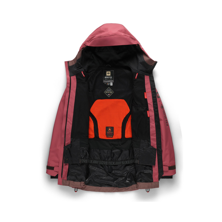 686 - WOMENS GORE-TEX SKYLINE THERMAGRAPH JACKET ROSEWOOD - 25/26
