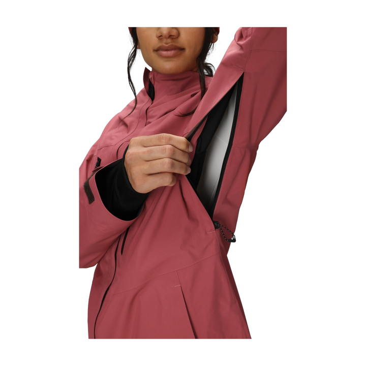 686 - WOMENS GORE-TEX SKYLINE THERMAGRAPH JACKET ROSEWOOD - 25/26
