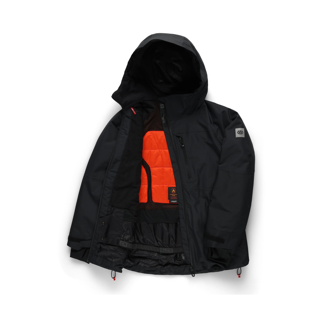 686 - WOMENS HYDRA THERMAGRAPH JACKET BLACK - 25/26
