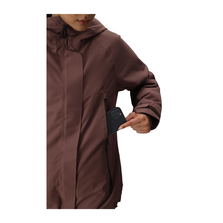 686 - WOMENS WHISPER INSULATED JACKET PEPPERCORN - 25/26