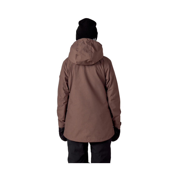 686 - WOMENS SMARTY SPELLBOUND JACKET PEPPERCORN DOBBY - 25/26