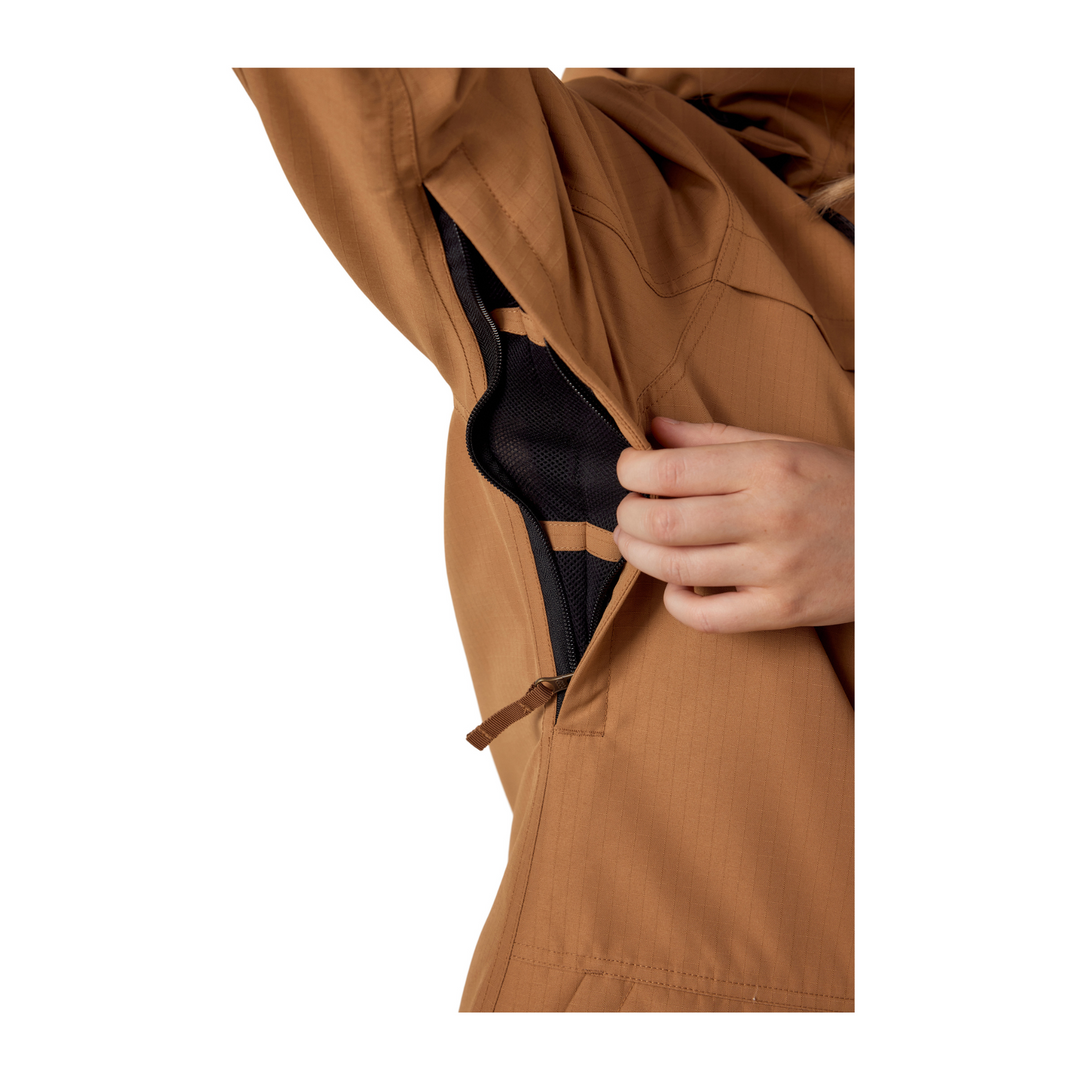 686 - WOMENS SPIRIT INSULATED JACKET CARAMEL RIPSTOP - 25/26
