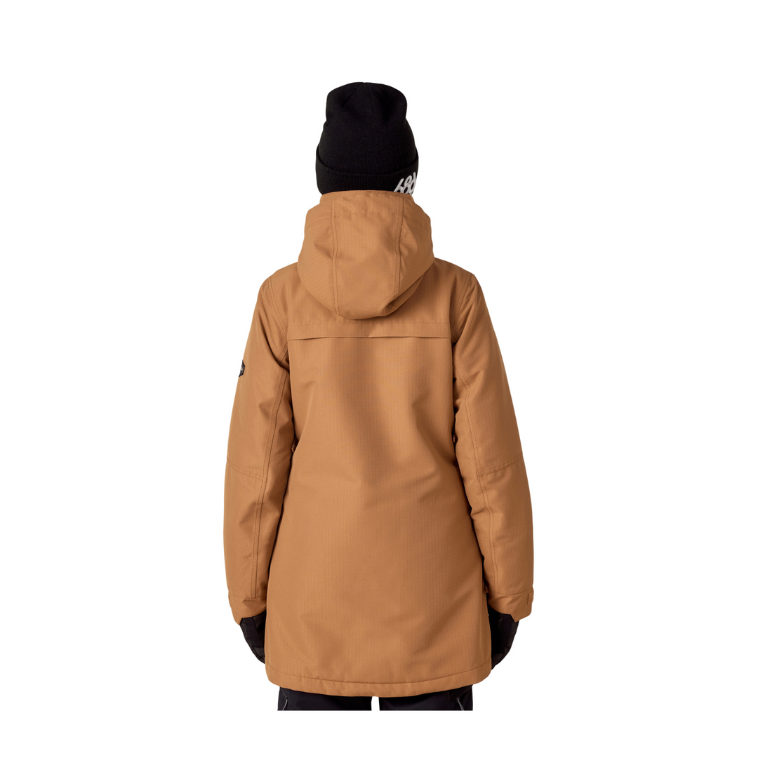 686 - WOMENS SPIRIT INSULATED JACKET CARAMEL RIPSTOP - 25/26