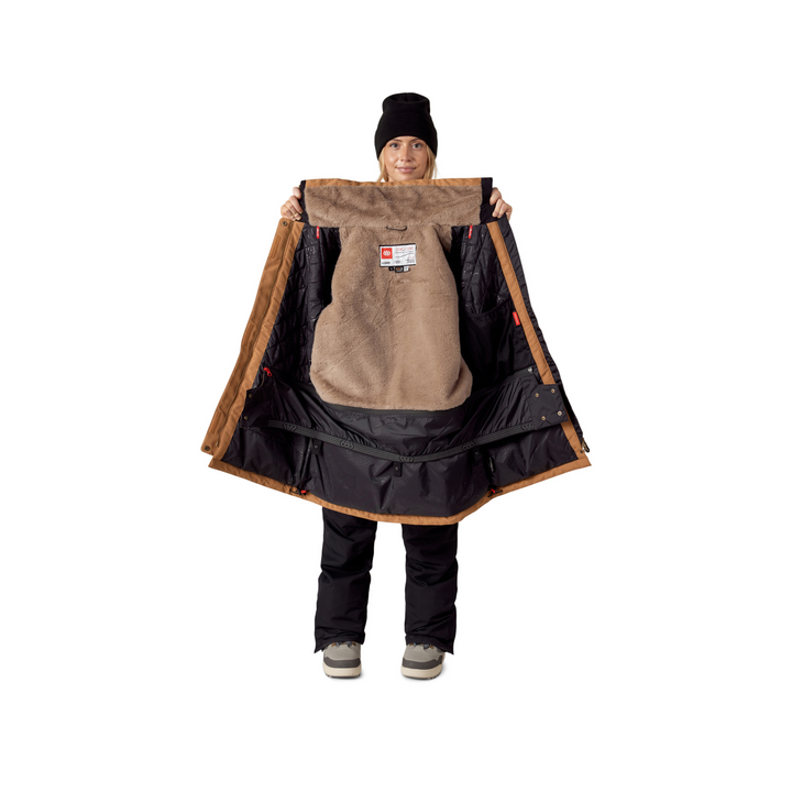686 - WOMENS SPIRIT INSULATED JACKET CARAMEL RIPSTOP - 25/26