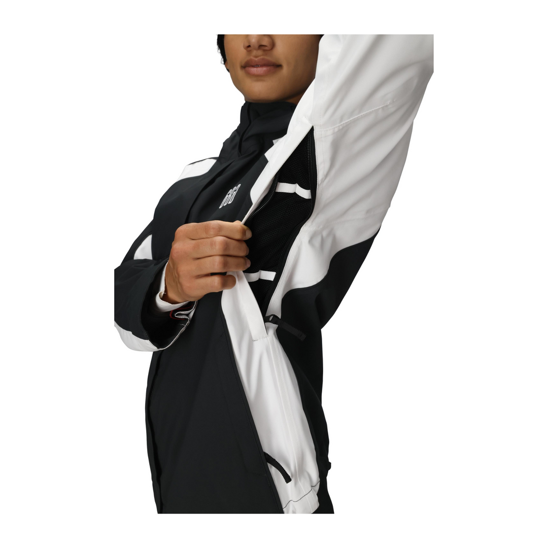 686 - WOMENS HOLOGRAM SHELL JACKET BLACK - 25/26