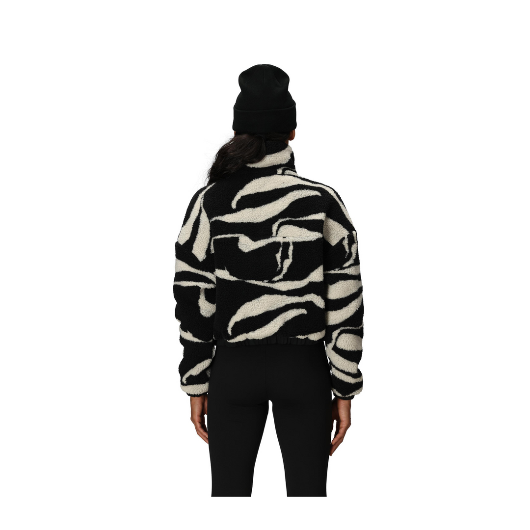 686 - WOMENS OUTPOST SHERPA JACKET BLACK VAPORS - 25/26