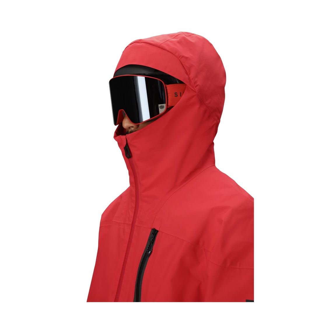 686 - MENS GORE-TEX GT THERMAGRAPH JACKET TRUE RED - 25/26