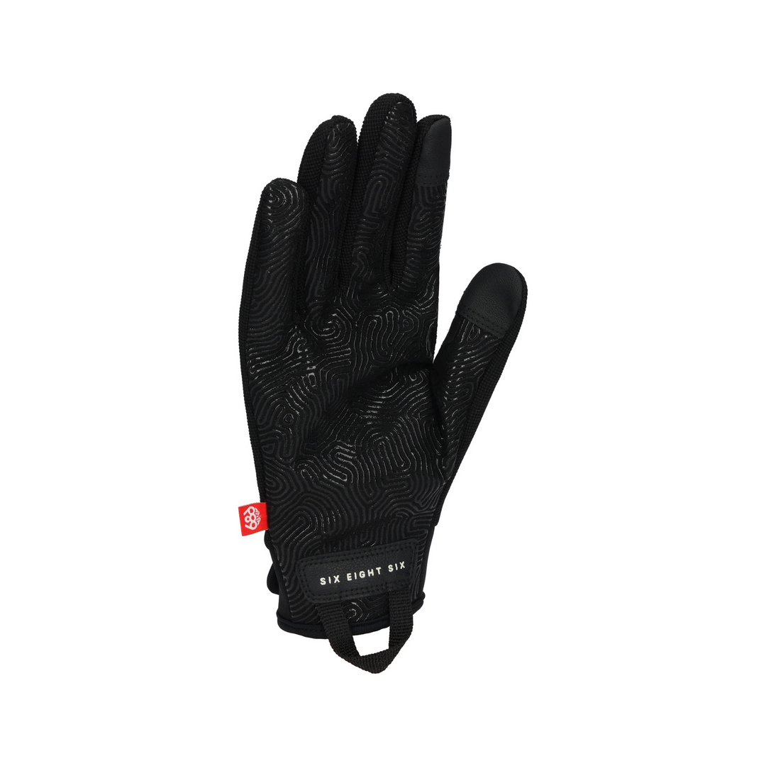 686 - MENS OUTLAW PIPE GLOVE BLACK TEXTURE - 25/26