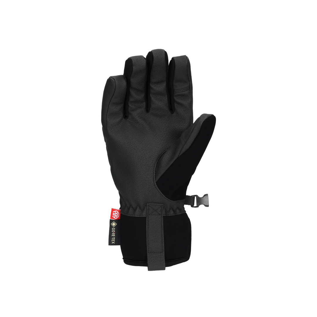 686 - WOMENS GORE-TEX LINEAR UNDER CUFF GLOVE BLACK - 25/26