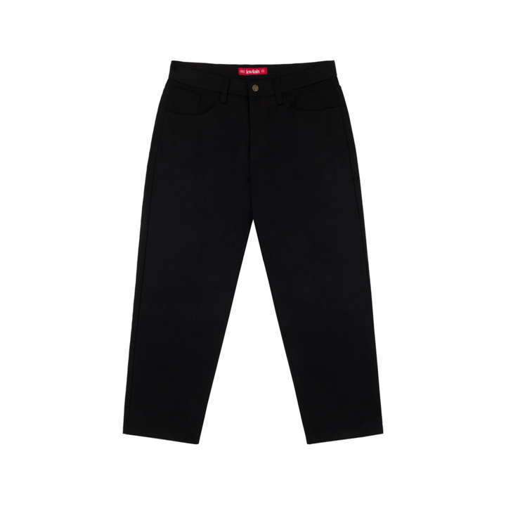 LOVIAH - OG BAGGY 5 POCKET DENIM PANTS BLACK