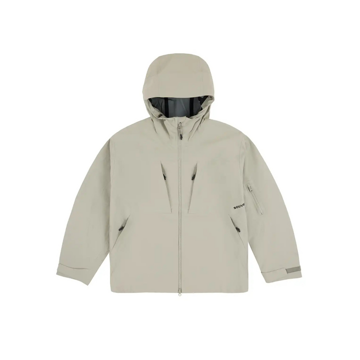 SOUVENIR - 3 PLY SHELL JACKET PUTTY